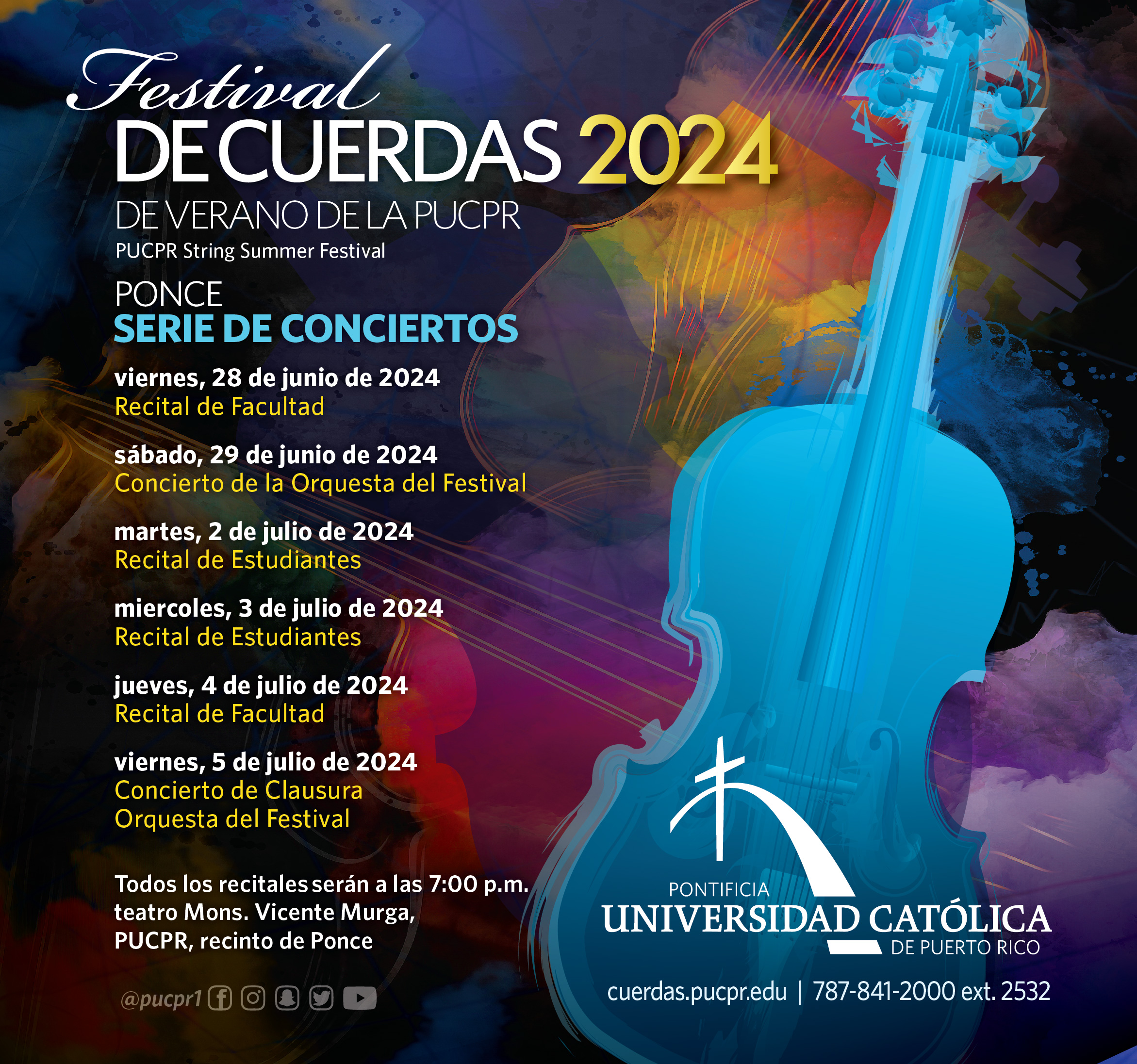 Festival de Cuerdas de Verano 2024 -serie de conciertos